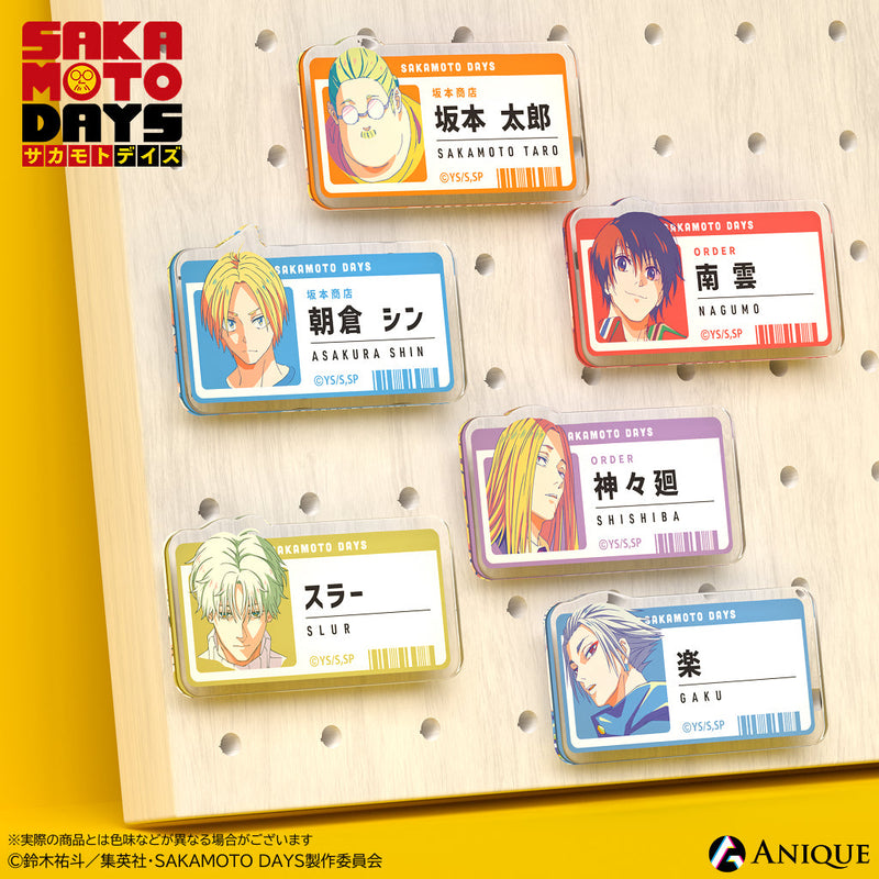 『SAKAMOTO DAYS』店員風アクリルバッジ