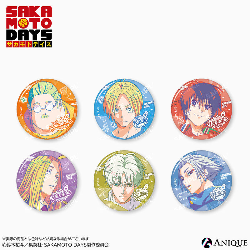 『SAKAMOTO DAYS』トレーディング缶バッジ（全6種）