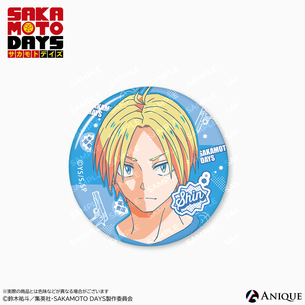 サカモトデイズ　神々廻　ターゲットブロマイド　缶バッジ　カード　特典　ウエハース サカモトデイズ 神々廻 ターゲットブロマイド 缶バッジ カード