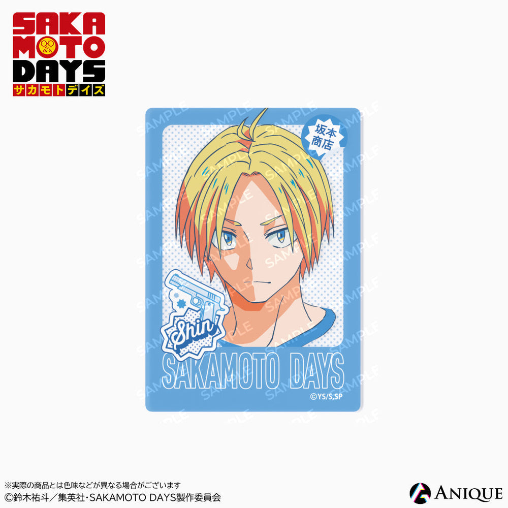 サカモトデイズ　南雲与市　カード　ミニフォト　特典　クリアカード 最安値 SAKAMOTO DAYS 南雲 SNS風クリアカード ミニフォトカード