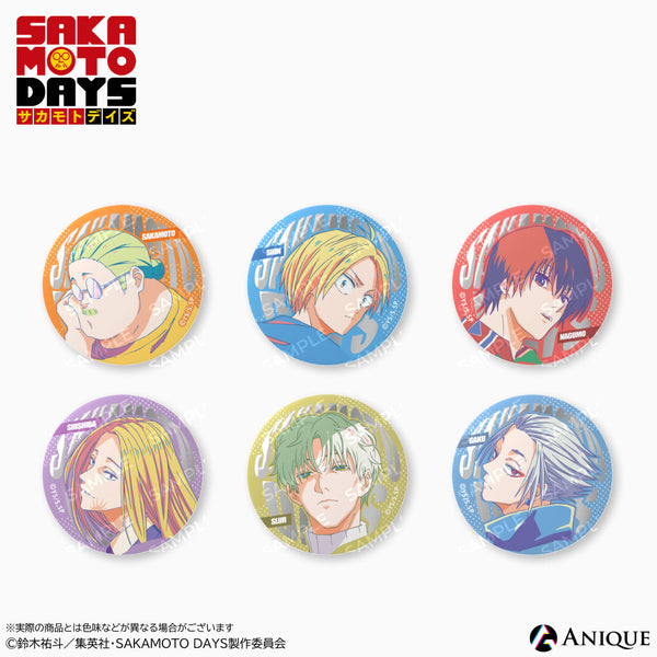 『SAKAMOTO DAYS』トレーディングジュエル缶バッジ（全6種）