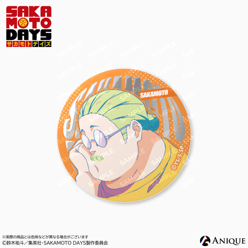 『SAKAMOTO DAYS』トレーディングジュエル缶バッジ（全6種）