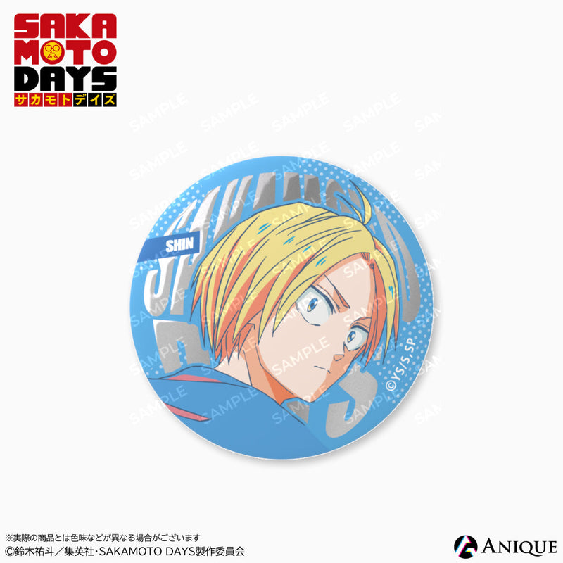 『SAKAMOTO DAYS』トレーディングジュエル缶バッジ（全6種）