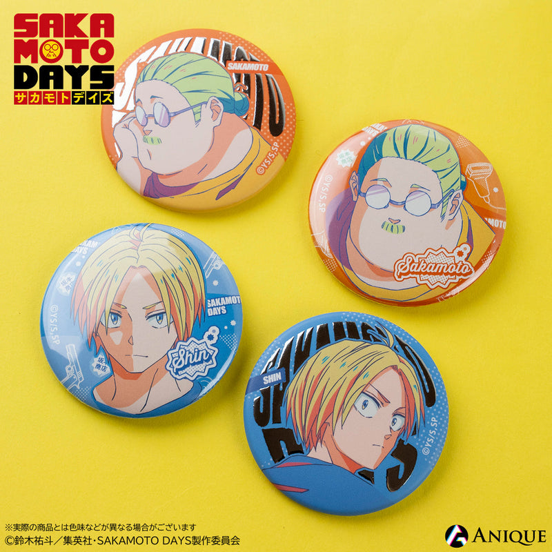 『SAKAMOTO DAYS』トレーディングジュエル缶バッジ（全6種）