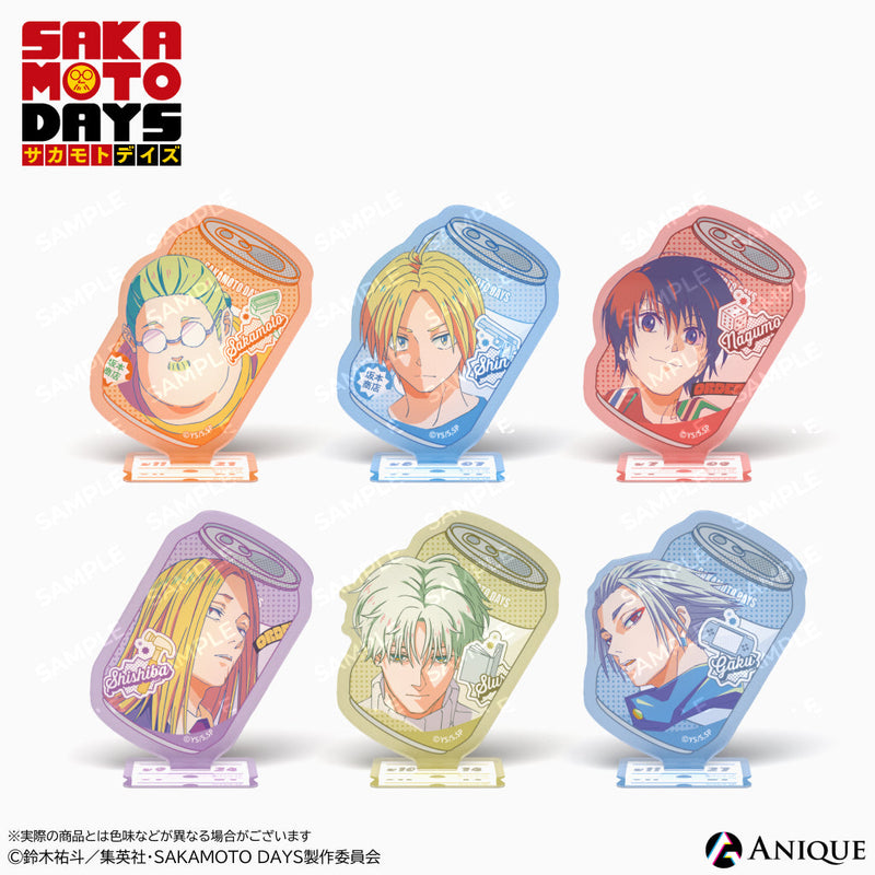 『SAKAMOTO DAYS』トレーディング缶ジュース風アクリルスタンド（全6種）