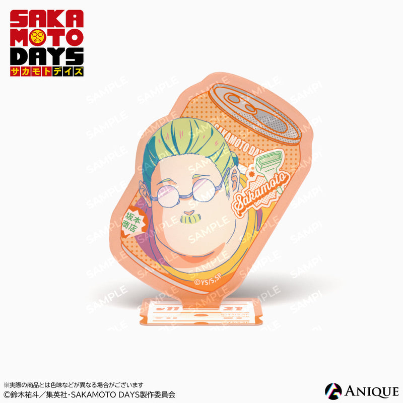 『SAKAMOTO DAYS』トレーディング缶ジュース風アクリルスタンド（全6種）