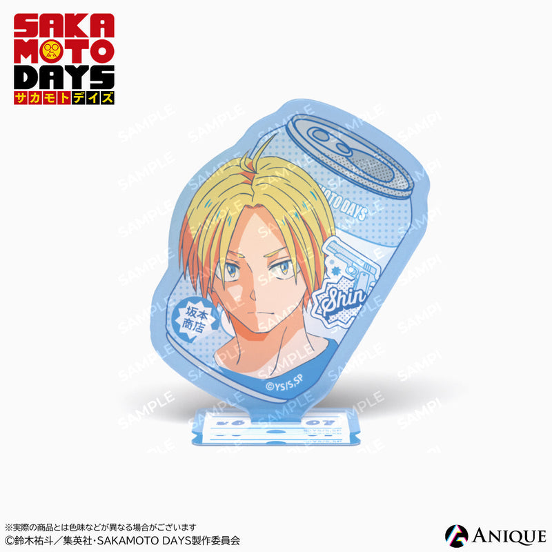 『SAKAMOTO DAYS』トレーディング缶ジュース風アクリルスタンド（全6種）