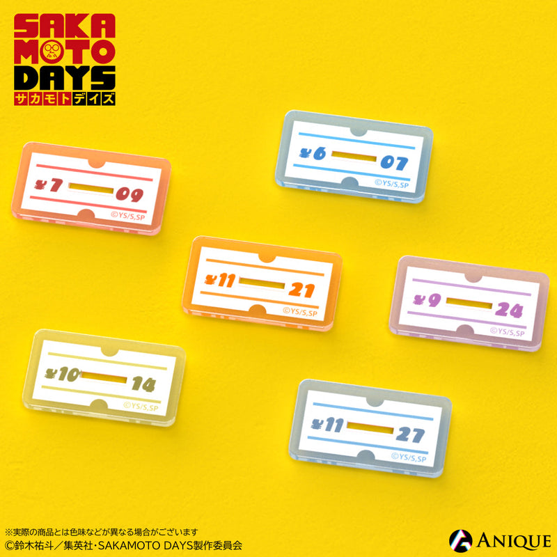 『SAKAMOTO DAYS』トレーディング缶ジュース風アクリルスタンド（全6種）