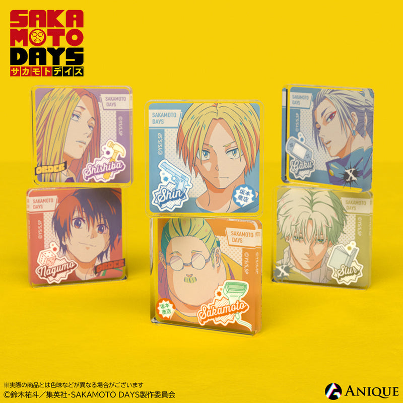 『SAKAMOTO DAYS』ミニアクリルブロック