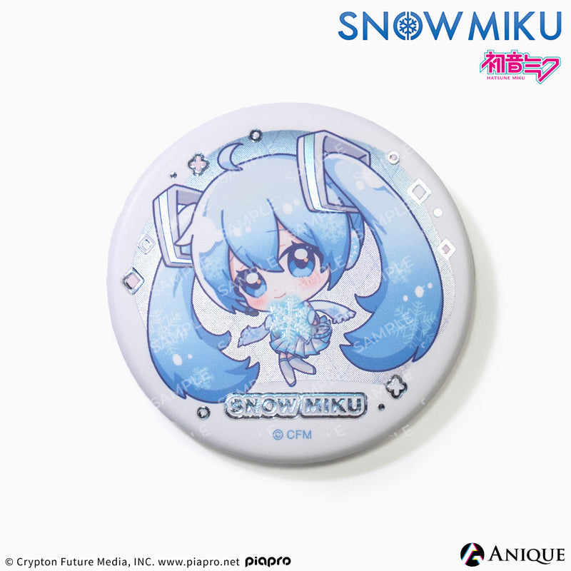 [SNOW MIKU] 雪ミク 描き下ろしイラスト【四季の移ろい】初音ミク トレーディングジュエル缶バッジ（全5種）