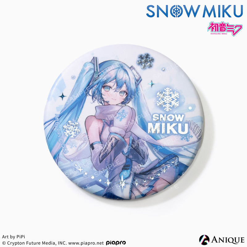 [SNOW MIKU] 雪ミク 描き下ろしイラスト【四季の移ろい】初音ミク トレーディングジュエル缶バッジ（全5種）