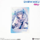 [SNOW MIKU] 雪ミク 描き下ろし/描き起こしイラスト【四季の移ろい】初音ミク 箔押しクリアフォトカード