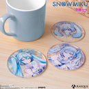 [SNOW MIKU] 雪ミク 描き下ろし/描き起こしイラスト【四季の移ろい】初音ミク アクリルコースター