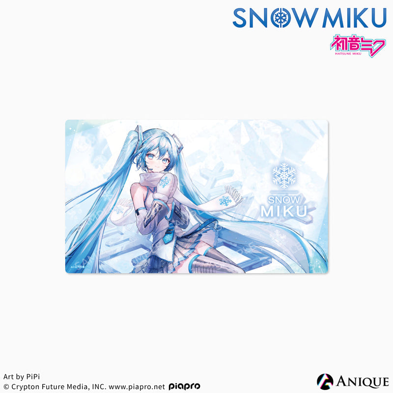 [SNOW MIKU] 雪ミク 描き下ろしイラスト【四季の移ろい】初音ミク マルチラバーマット