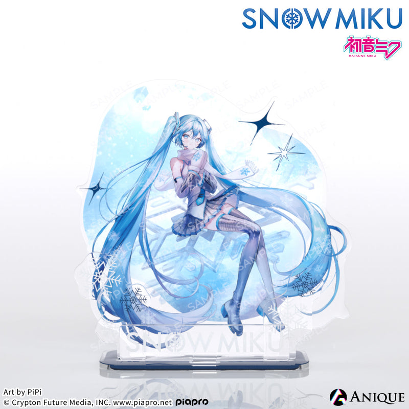 [SNOW MIKU] 雪ミク 描き下ろしイラスト【四季の移ろい】初音ミク ジオラマアクリルスタンド