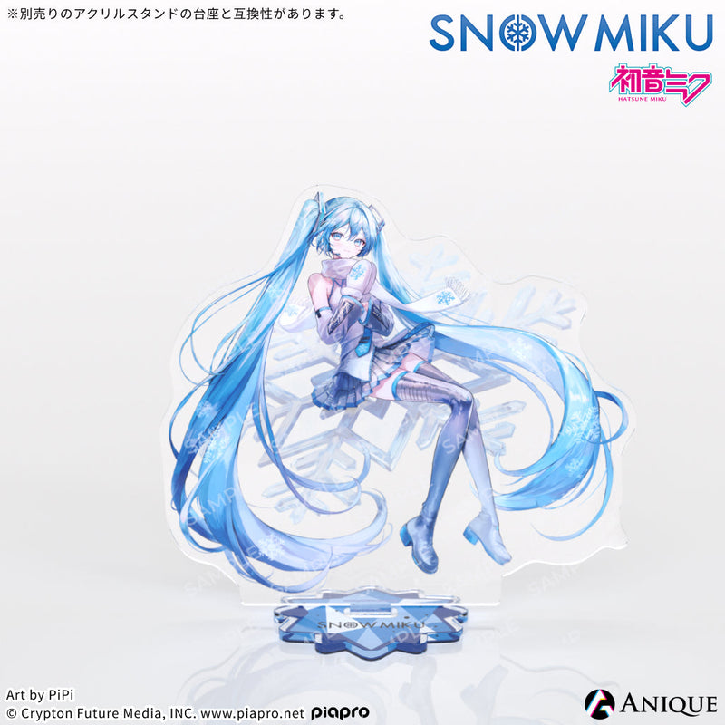 [SNOW MIKU] 雪ミク 描き下ろしイラスト【四季の移ろい】初音ミク ジオラマアクリルスタンド