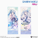 [SNOW MIKU] 雪ミク 描き下ろしイラスト【四季の移ろい】初音ミク 箔押しチケット風カード