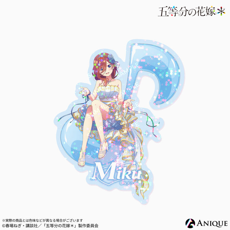 『五等分の花嫁＊』描き下ろしイラスト【クインテット】ホログラムステッカー