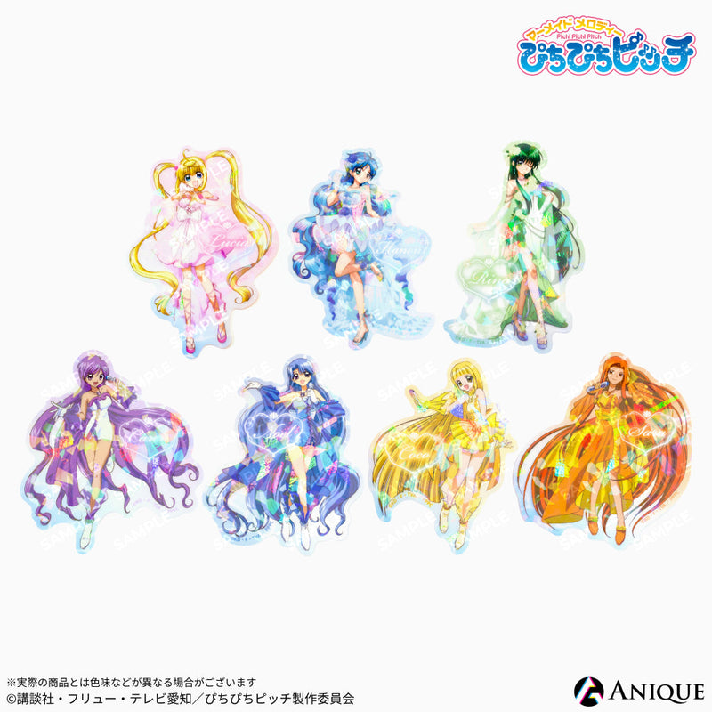 『ぴちぴちピッチ』【シャイニングプリズムパーティー】ホログラムクリアステッカー