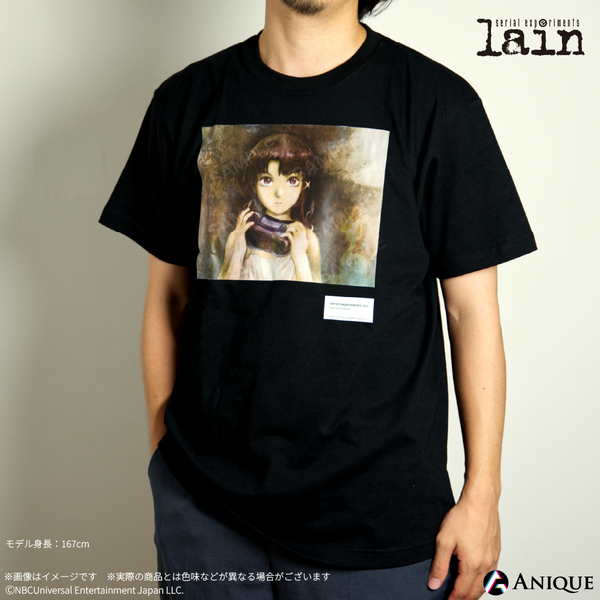 serial experiments lain』KV Tシャツ(黒)|serial experiments lain serial experiments lain』KV Tシャツ(黒)|serial experiments lain