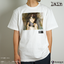 『serial experiments lain』KV Tシャツ（白）