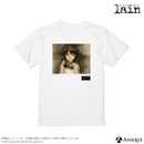 『serial experiments lain』KV Tシャツ（白）