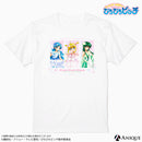 『ぴちぴちピッチ』描き下ろしイラスト【シャイニングプリズムパーティー】Tシャツ（フリーサイズ）