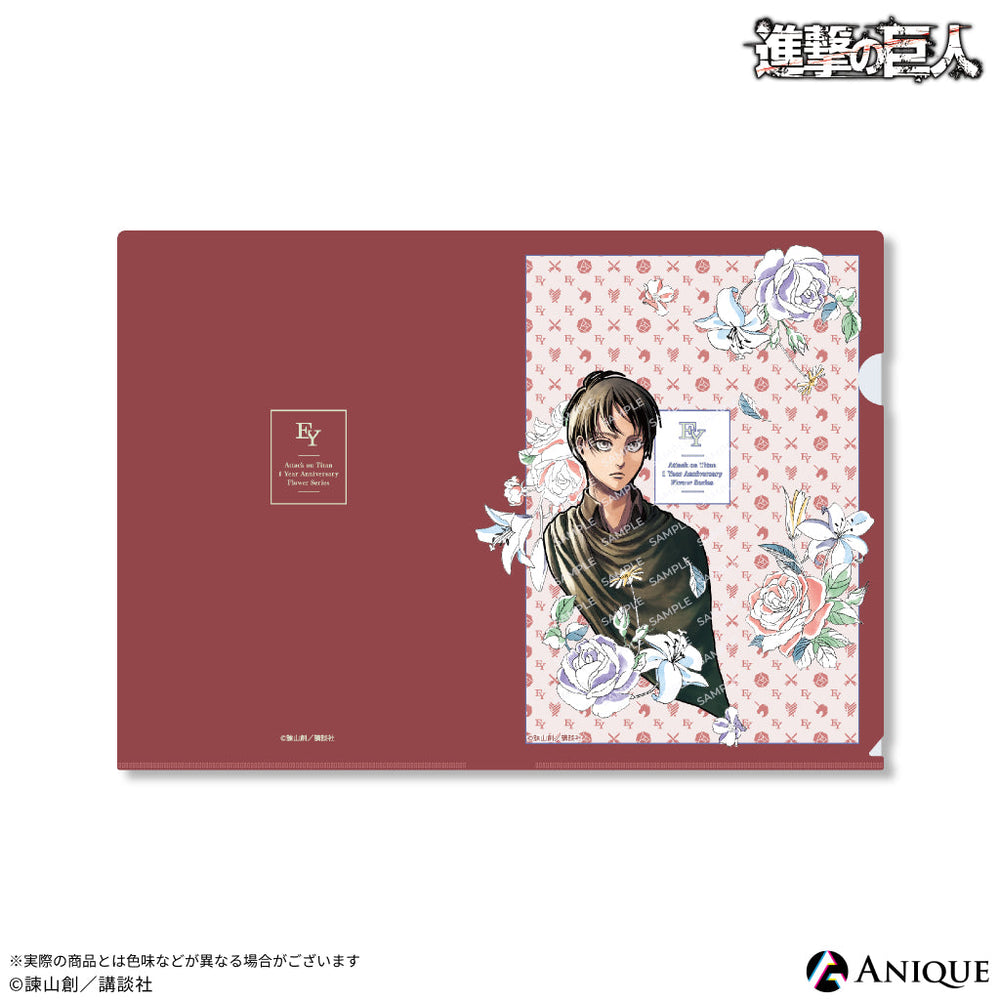 進撃の巨人 リヴァイ兵長 エレン クリアファイル 2点セット Amazon.co.jp: 進撃の巨人 クリアファイルK[エレン＆リヴァイ&鎧