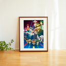 「家庭教師ヒットマンREBORN!」 リユニオーネ（同窓会）限定 アルコバレーノ編キービジュアル 記念額装絵 - 家庭教師ヒットマンREBORN! オンライン展覧会限定グッズ｜Aniqueショップ