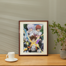 「家庭教師ヒットマンREBORN!」 リユニオーネ（同窓会）限定 未来編キービジュアル 記念額装絵 - 家庭教師ヒットマンREBORN! オンライン展覧会限定グッズ｜Aniqueショップ