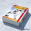 『キャプテン翼』漫画パッケージ付きラップTシャツ