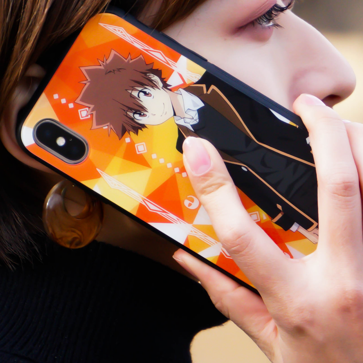 家庭教師ヒットマンREBORN! スマホホルダー 沢田綱吉 沢田綱吉 スマホケース｜「家庭教師ヒットマンREBORN!」 リユニオーネ
