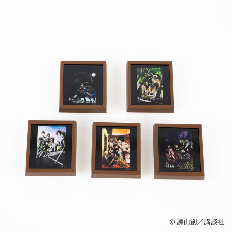 オンライン展覧会限定 トレーディングミニ額装絵スタンドバッジ 【B ver】