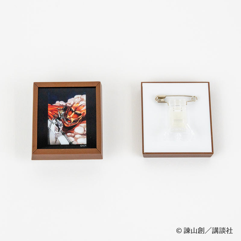 オンライン展覧会限定 トレーディングミニ額装絵スタンドバッジ 【B ver】