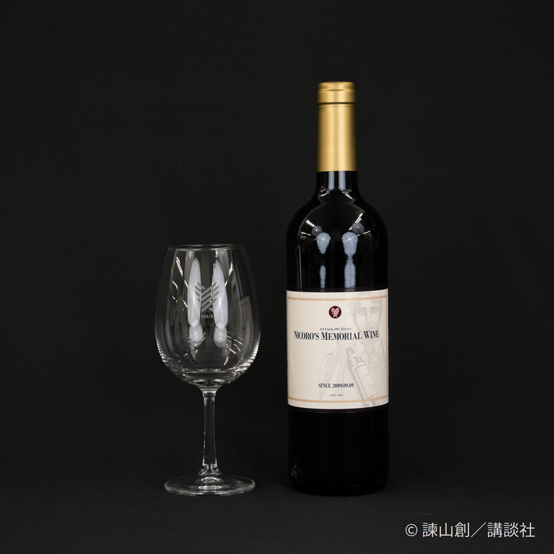 オンライン展覧会限定 ニコロのオススメワイン＆刻印グラスセット ニコロ