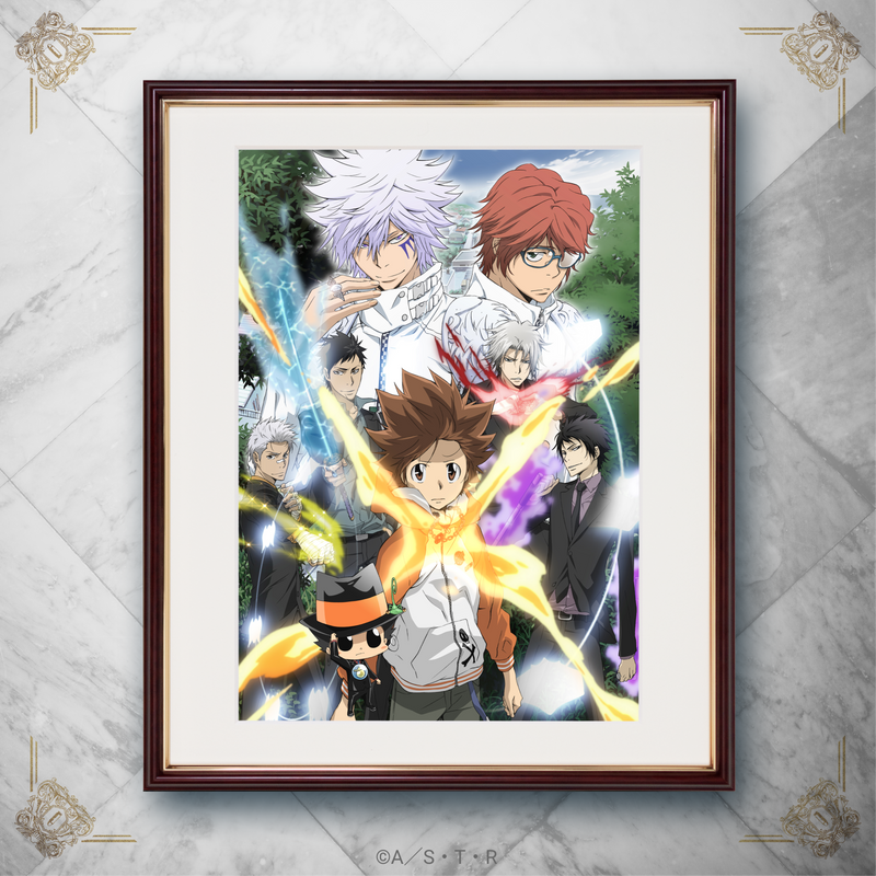 家庭教師ヒットマンREBORN! リユニオーネ 同窓会 限定 卓上額装絵 雲雀 Anique Shop JAPAN
