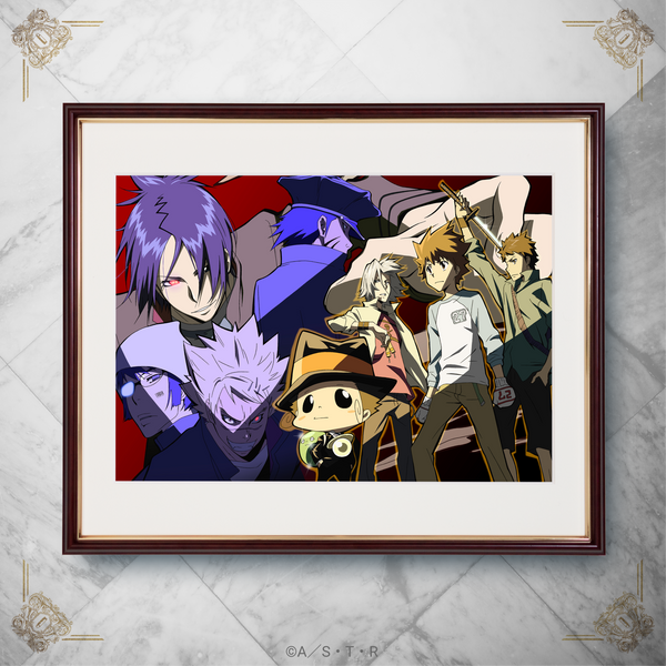 黒曜編キービジュアル 記念額装絵｜「家庭教師ヒットマンREBORN