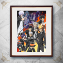 「家庭教師ヒットマンREBORN!」 リユニオーネ（同窓会）限定 未来決戦編キービジュアル 記念額装絵 - 家庭教師ヒットマンREBORN! オンライン展覧会限定グッズ｜Aniqueショップ