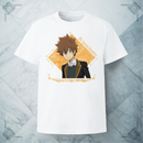 「家庭教師ヒットマンREBORN!」 リユニオーネ（同窓会）限定 描き下ろしイラスト 沢田綱吉 Tシャツ - 家庭教師ヒットマンREBORN! オンライン展覧会限定グッズ｜Aniqueショップ