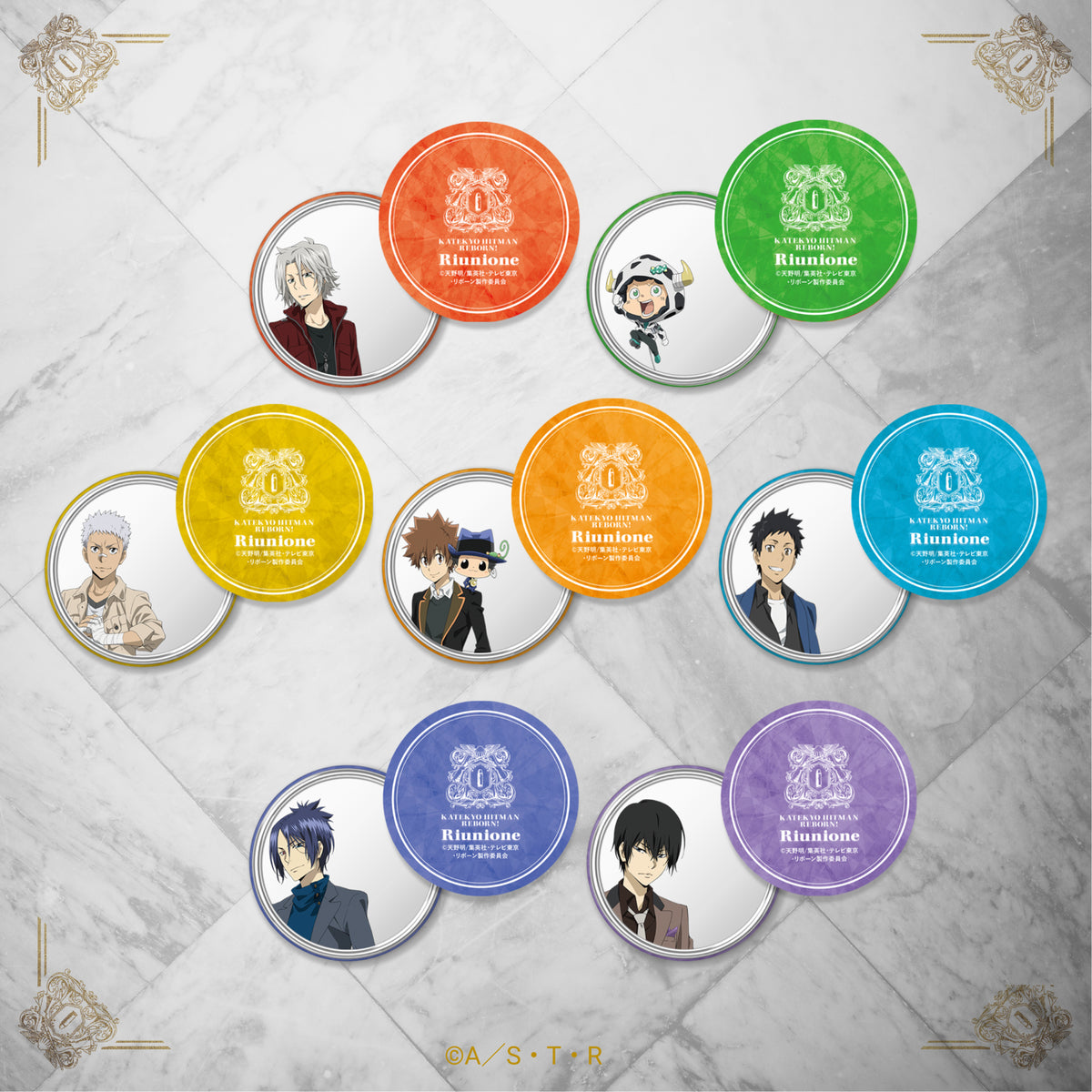 家庭教師ヒットマンREBORN リボーン リユニオーネ 同窓会 A4ポスタ 全種 Anique Shop JAPAN
