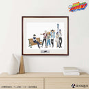 描き下ろしイラスト　額装絵