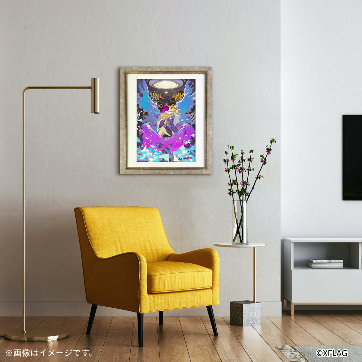 インテリア　イラスト額入り画　TOCCA インテリア イラスト額入り画 TOCCA