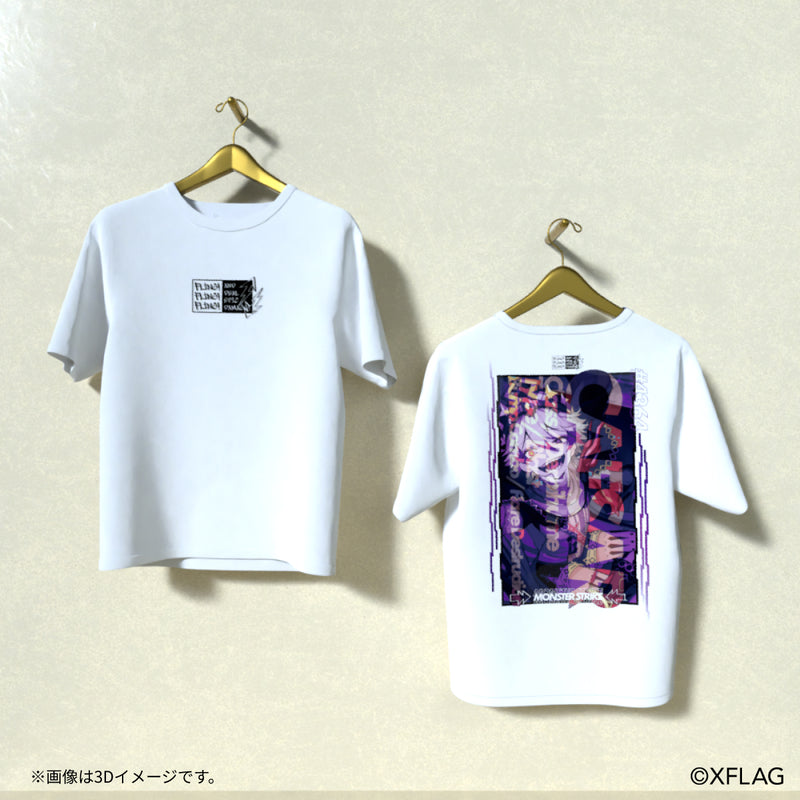 【予約商品】 『モンスターストライク』 オンラインアート展限定 ビッグシルエットTシャツ カエサル（さくしゃ2氏）