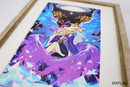 【受注生産】【再販】『モンスターストライク』 オンラインアート展限定 記念額装絵 ルシファー