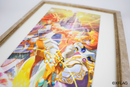 【受注生産】【再販】 『モンスターストライク』 オンラインアート展限定 記念額装絵 エクスカリバー/アーサー