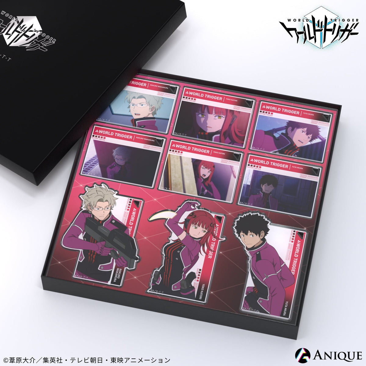 香取隊 アクリルフラグメント（全9種）特装BOX｜アニメ『ワールド