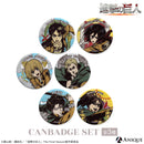 【2次受注】『進撃の巨人』リヴァイ＆ハンジ　缶バッジ2個セット