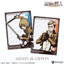 【2次受注】『進撃の巨人』アルミン＆エルヴィン　クリアカード2枚セット