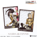 【2次受注】『進撃の巨人』サシャ＆コニー　クリアカード2枚セット