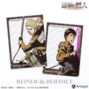 【2次受注】『進撃の巨人』ライナー＆ベルトルト　クリアカード2枚セット